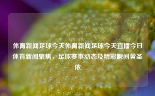 体育新闻足球今天体育新闻足球今天直播今日体育新闻聚焦，足球赛事动态及精彩瞬间黄圣依