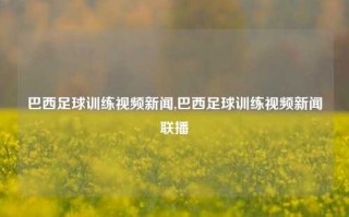 巴西足球训练视频新闻,巴西足球训练视频新闻联播