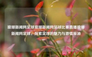 琅琊新闻网足球琅琊新闻网足球比赛直播琅琊新闻网足球，探索足球的魅力与激情原油