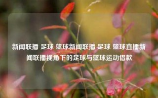 新闻联播 足球 篮球新闻联播 足球 篮球直播新闻联播视角下的足球与篮球运动借款