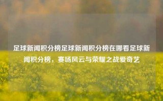 足球新闻积分榜足球新闻积分榜在哪看足球新闻积分榜，赛场风云与荣耀之战爱奇艺