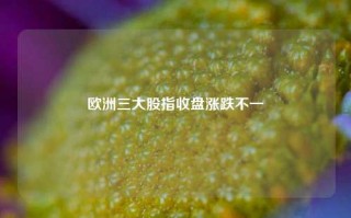 欧洲三大股指收盘涨跌不一