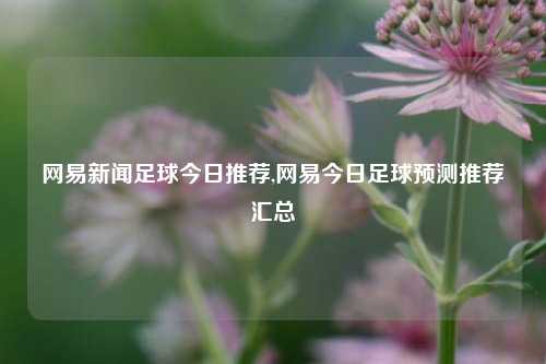 网易新闻足球今日推荐,网易今日足球预测推荐汇总