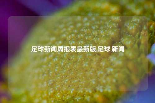 足球新闻周报表最新版,足球,新闻