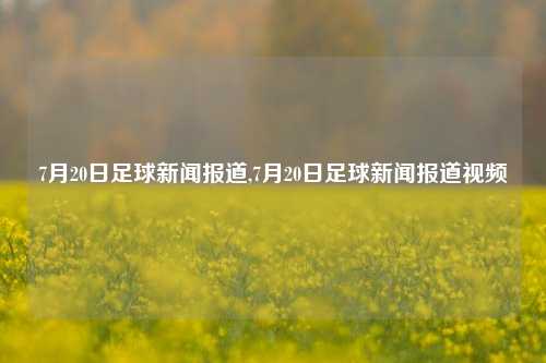 7月20日足球新闻报道,7月20日足球新闻报道视频