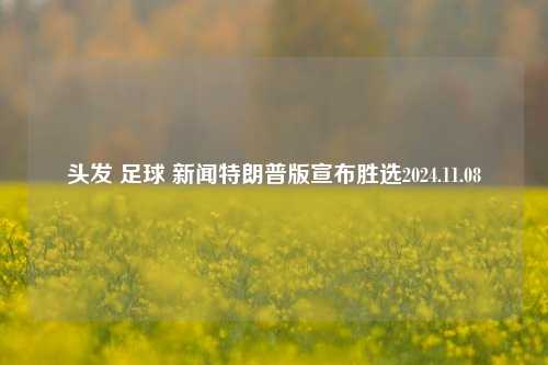 头发 足球 新闻特朗普版宣布胜选2024.11.08