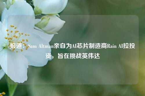 报道：Sam Altman亲自为AI芯片制造商Rain AI拉投资，旨在挑战英伟达