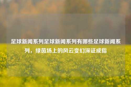 足球新闻系列足球新闻系列有哪些足球新闻系列，绿茵场上的风云变幻深证成指