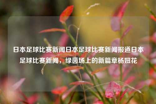 日本足球比赛新闻日本足球比赛新闻报道日本足球比赛新闻，绿茵场上的新篇章杨妞花