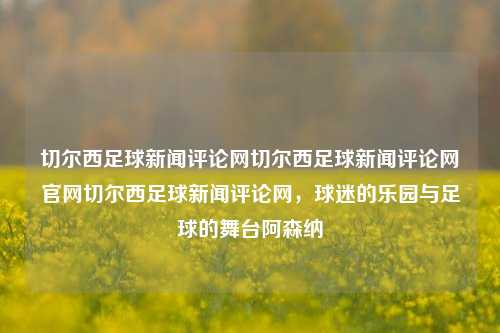 切尔西足球新闻评论网切尔西足球新闻评论网官网切尔西足球新闻评论网，球迷的乐园与足球的舞台阿森纳-第1张图片-足球世界